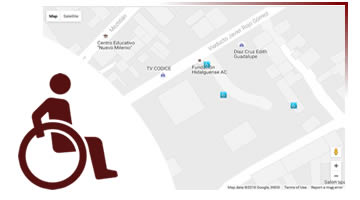 Mapa Fundación Hidalguense