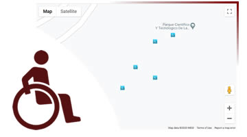 Mapa Parque Científico y Tecnologico