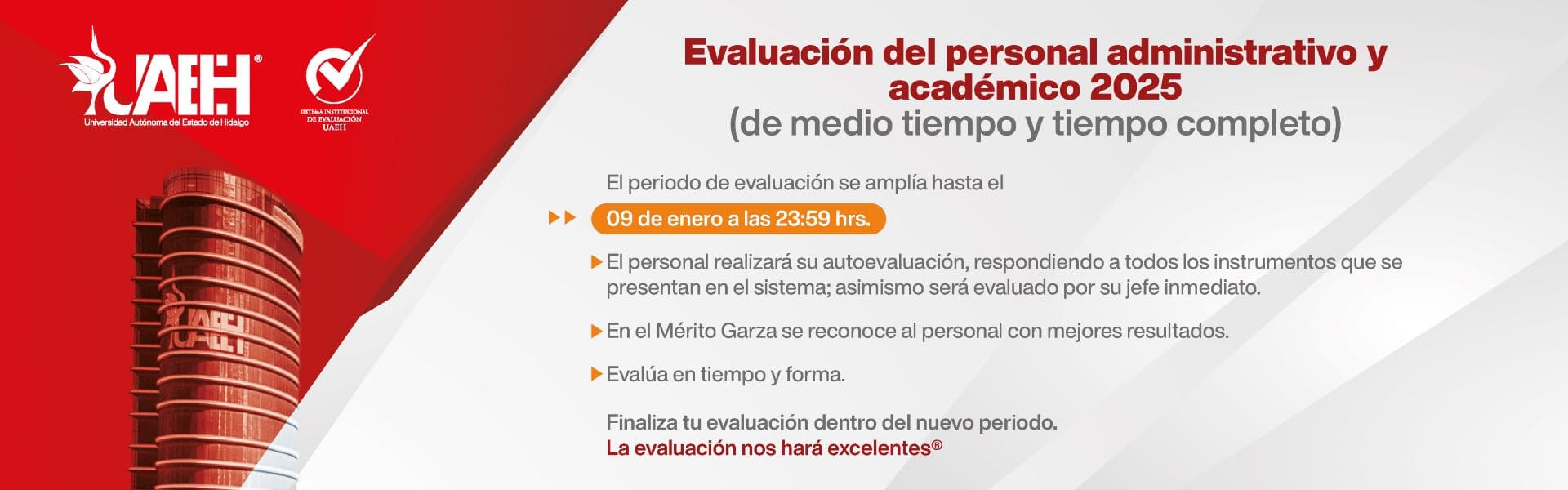Evaluación personal administrativo