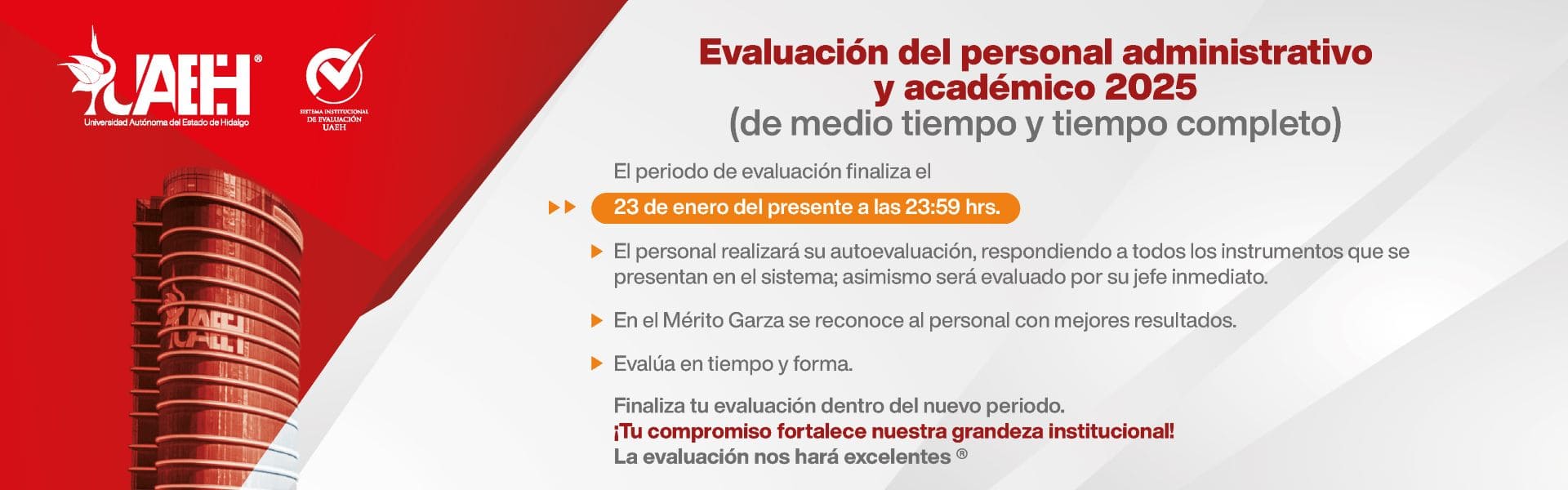 Evaluación personal administrativo