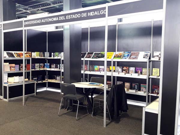 Presencia del Fondo Editorial UAEH en la Feria Internacional del Libro Universitario UNAM 2018