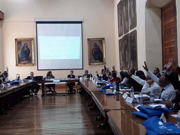 Primera Asamblea Nacional, 2019 de la Red Altexto. Feria Internacional del Libro de Palacio de Minería.