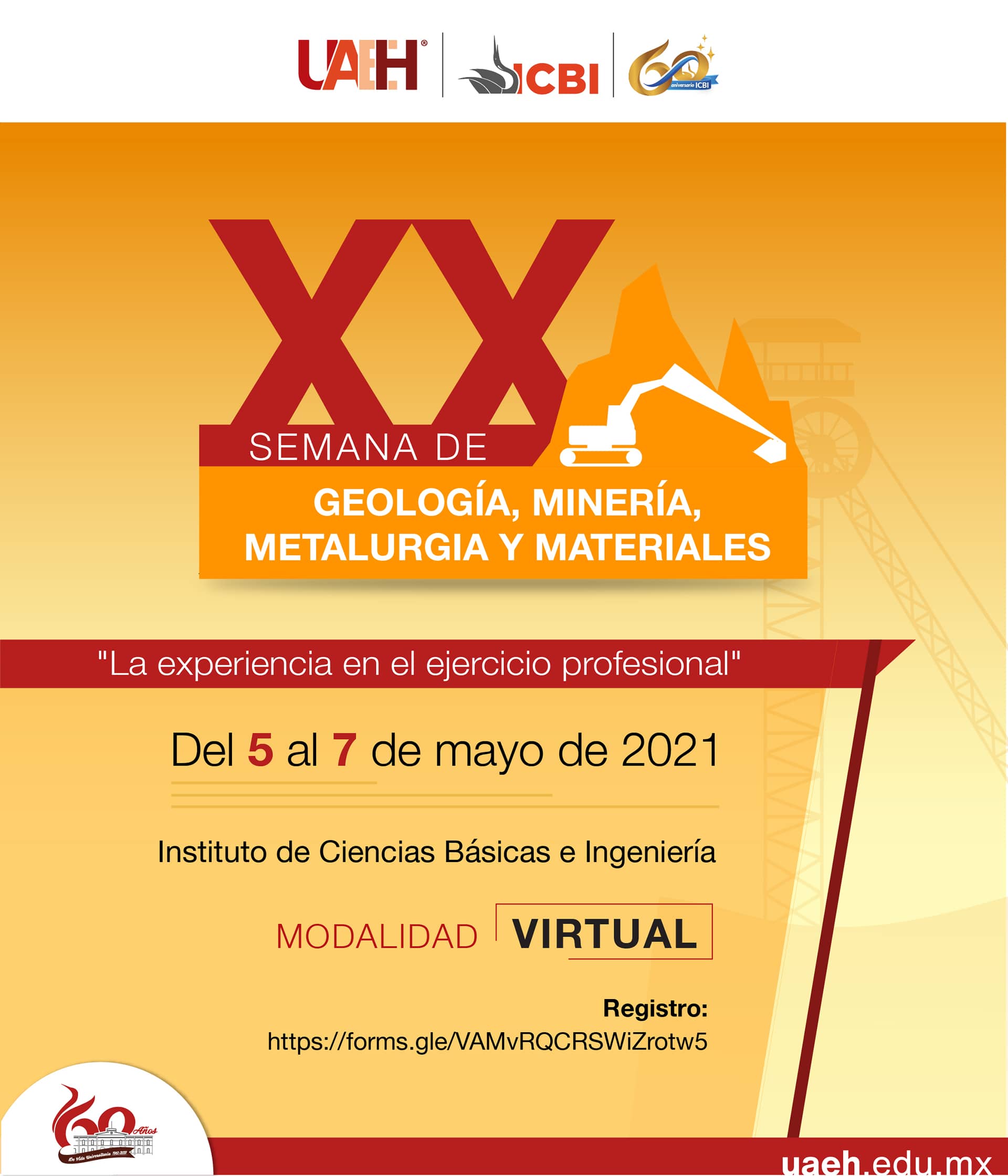 XX Semana de Geología, Minería, Materiales y Metalurgia