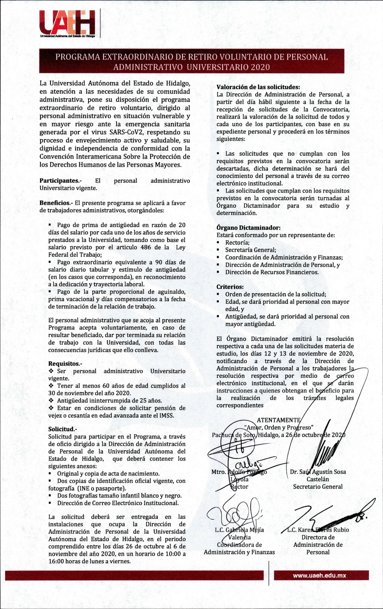 académico y de mandos medios y superiores