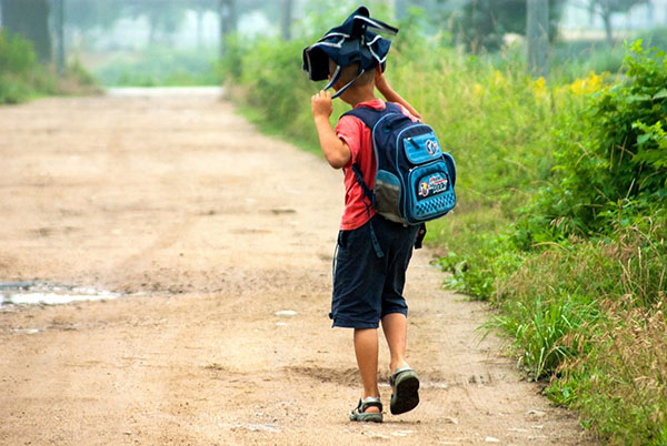 Niños migrantes 