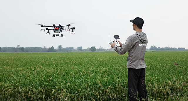 Drones en la agricultura