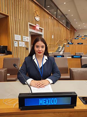 Perseverancia, pasión y el sueño de llegar a la ONU