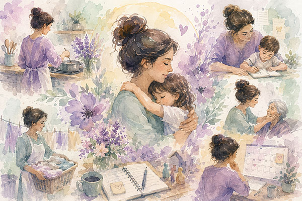 El trabajo de una madre en casa es el trabajo que sostiene todo lo demás 2