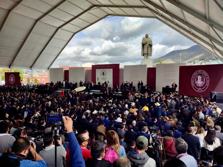 SUMA Noticias - Asisten Ebrard, Sheinbaum y López a toma de protesta de ...