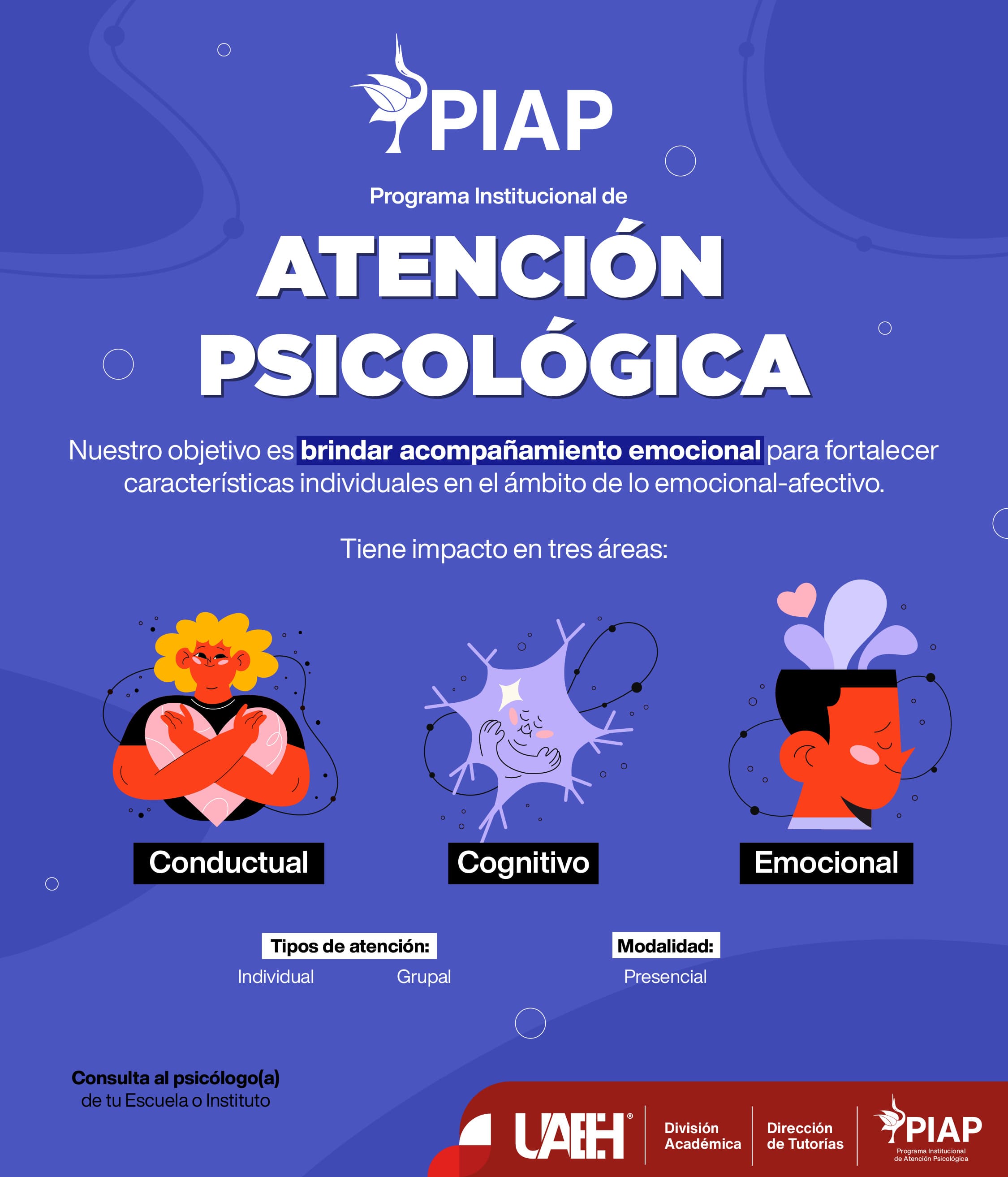 Dirección de Tutorías :: Programa institucional de Atención Psicológica